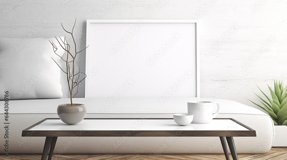 Modern style coffee table Used to decorate websites, mockups, or elegant coffee tables. Modern style coffee table Used to decorate websites, mockups, or elegant coffee tables.