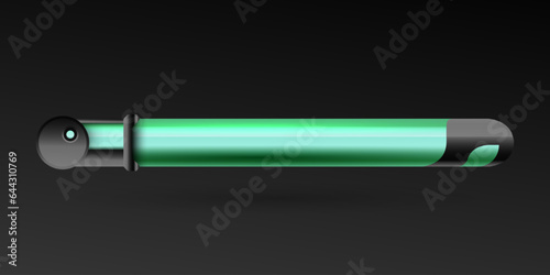 shine Metallic green and black lower third screen broadcast title banner template
