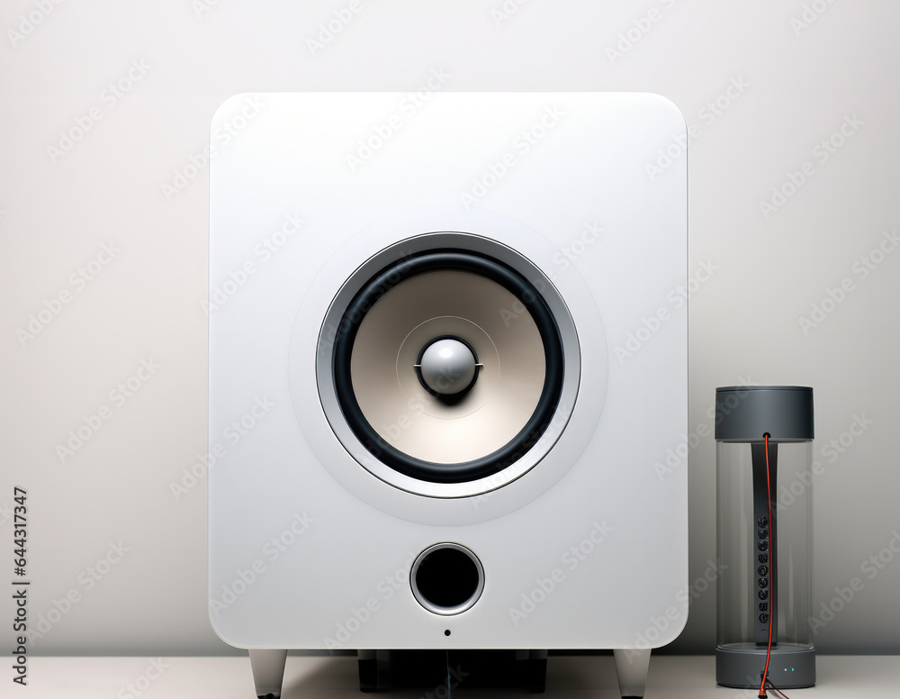 Obraz premium Studio speaker, Stereo loudspeakers.