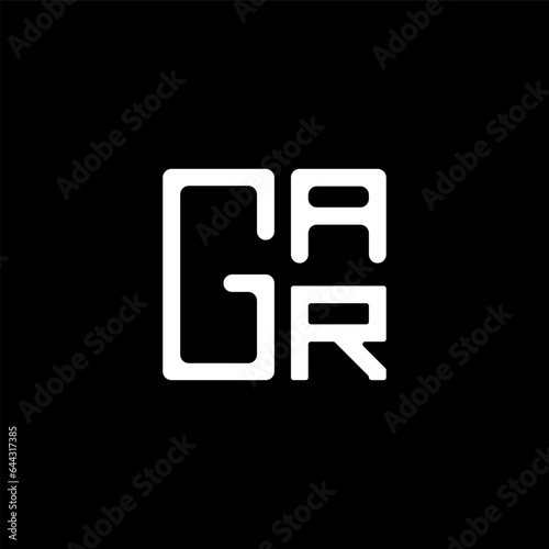 gar letter logo abstract creative design. gar unique design, gar minimalist element design