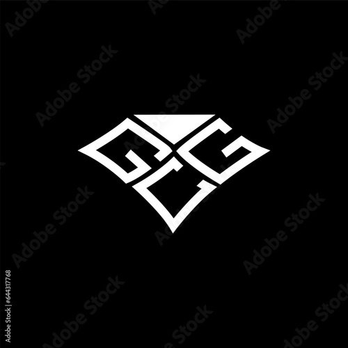GCG letter logo abstract creative design. GCG unique design, GCG minimalist element design.	