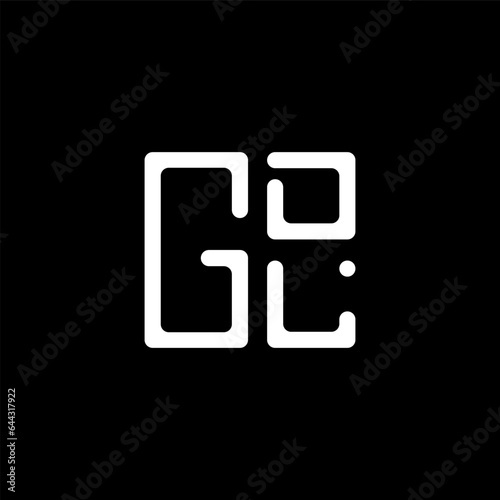 GDL letter logo abstract creative design. GDL unique design, GDL minimalist element design.	