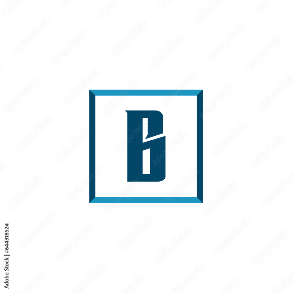 Fototapeta premium Initial Letter Logo B Template Vector Design