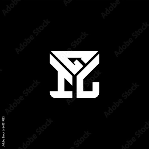 GIL letter logo vector design with modern shape and luxury icon design.