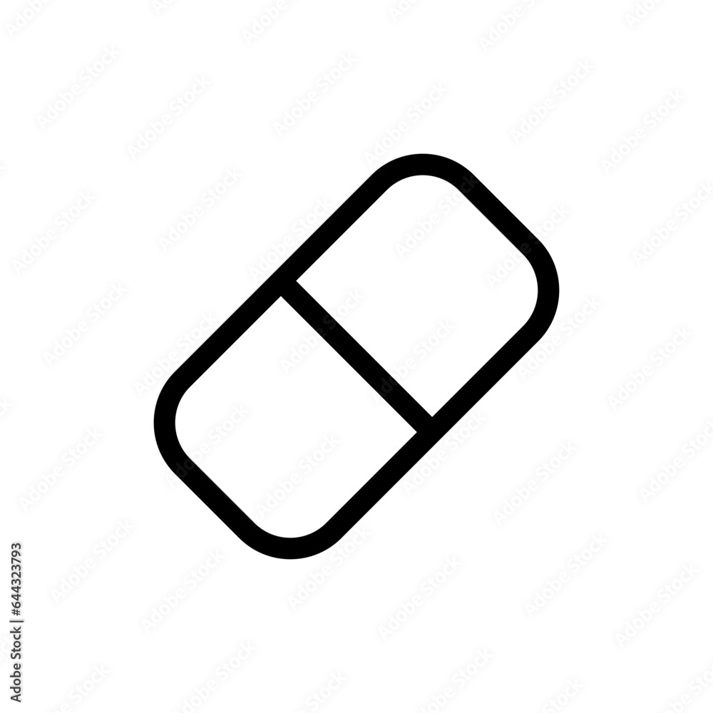Eraser Icon Vector Symbol Design Illustrator EPS 10 Eraser Icon Vector Symbol Design Illustrator EPS 10