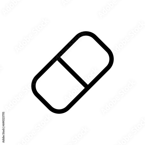 Eraser Icon Vector Symbol Design Illustrator EPS 10