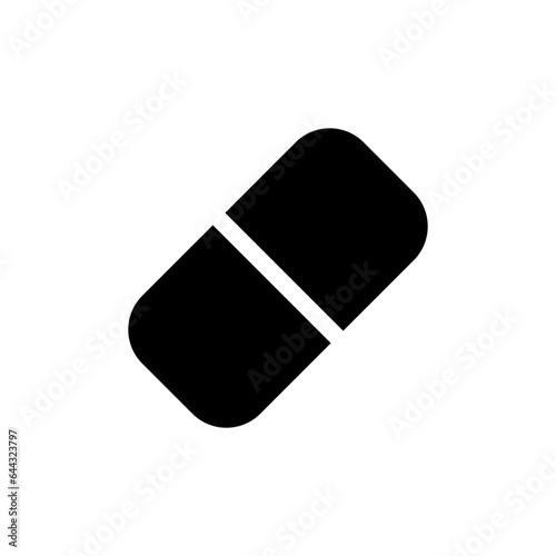 Eraser Icon Vector Symbol Design Illustrator EPS 10
