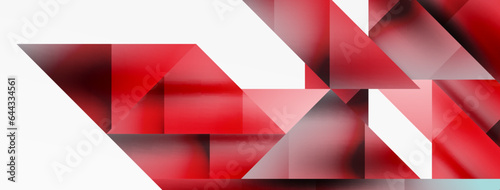 Captivating vector abstraction. Triangles interlock in mesmerizing dance, crafting dynamic geometric backdrop. Fusion of shapes and angles creates artful symphony of modern design
