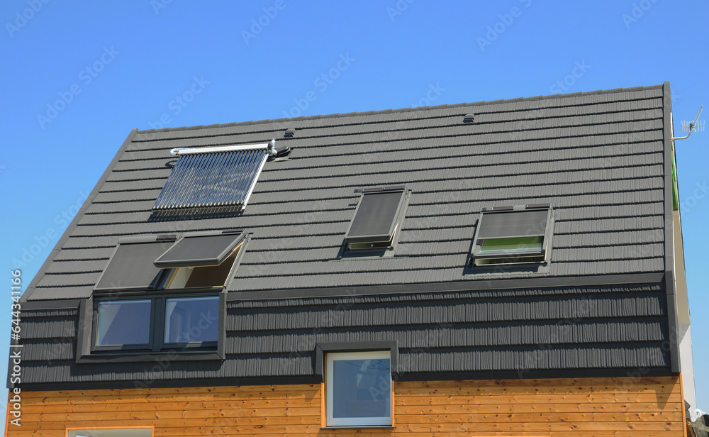 Photo inspiration: Fresh Look at House Rooftop Solar Water Heating Swh Is Heating Water By