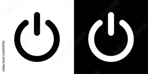 start button icon on white background
