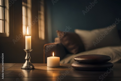 candles on the table