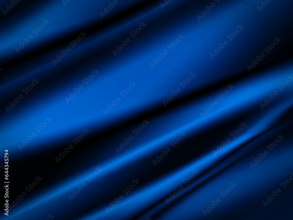Illustration of Luxury shiny satin fabric (blue) Illustration of Luxury shiny satin fabric (blue)