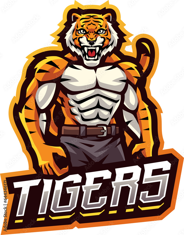Tigers esport mascot
