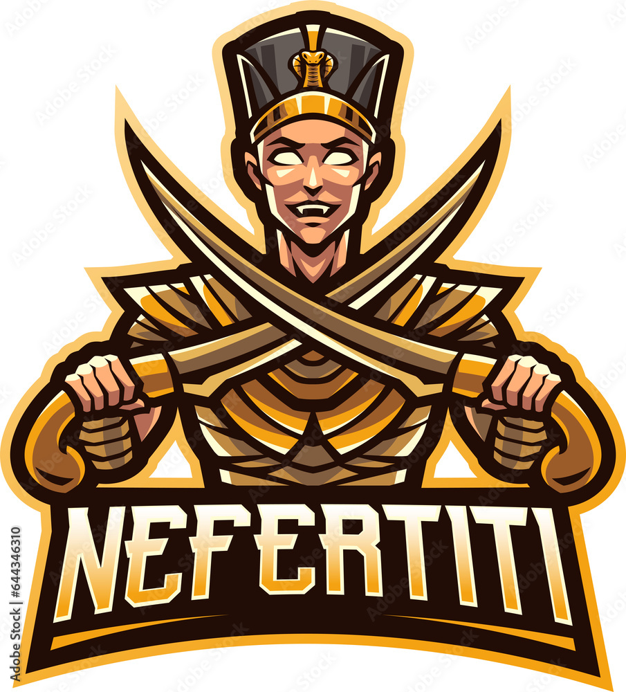 Nefertiti esport mascot