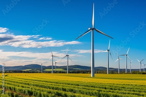 Wind turbines for electric power production
