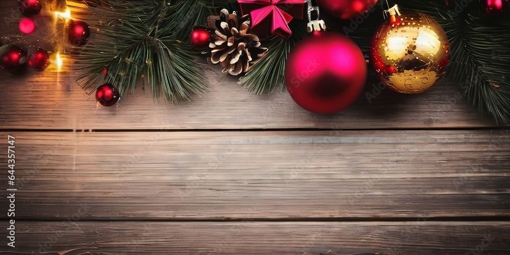 Beautiful Christmas background with copy space Beautiful Christmas background with copy space