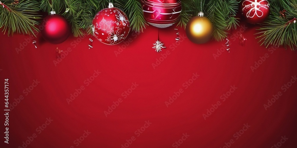 Beautiful Christmas background with copy space Beautiful Christmas background with copy space
