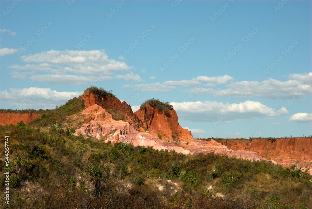Obraz premium Le Cirque rouge, Fort Dauphin, Madagascar