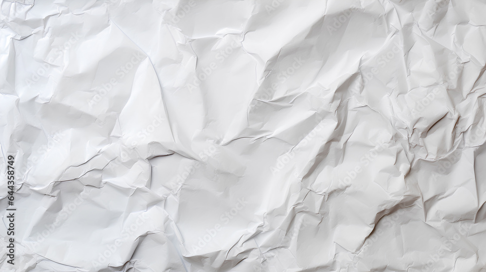 White blank crumpled and creased paper background texture. High quality photo White blank crumpled and creased paper background texture. High quality photo