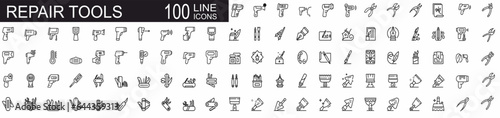Tools and Service icons set. Wrench, screwdriver and gear icon. Screwdriver and wrench glyph icon. Settings and repair, service sign, maintenance  - stock vector.