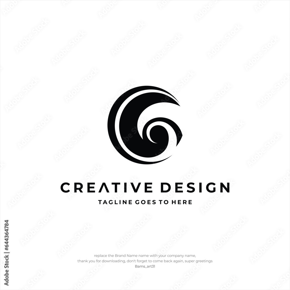 Initial G monogram alphabet water waves. Water wave logo design. Logo for the ocean, sea-related business, G leaf Initial G monogram alphabet water waves. Water wave logo design. Logo for the ocean, sea-related business, G leaf