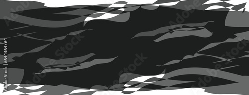 Abstract expressionism, black ink splatters, vibrant red background, dynamic brushstrokes, high contrast, minimal color palette