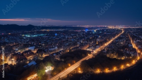 View of the city at night © Ruslan