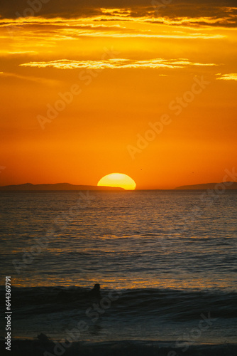 sunset on the sea © Alvarom.Photo