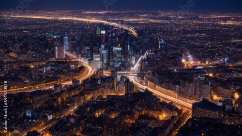 Night-city background
