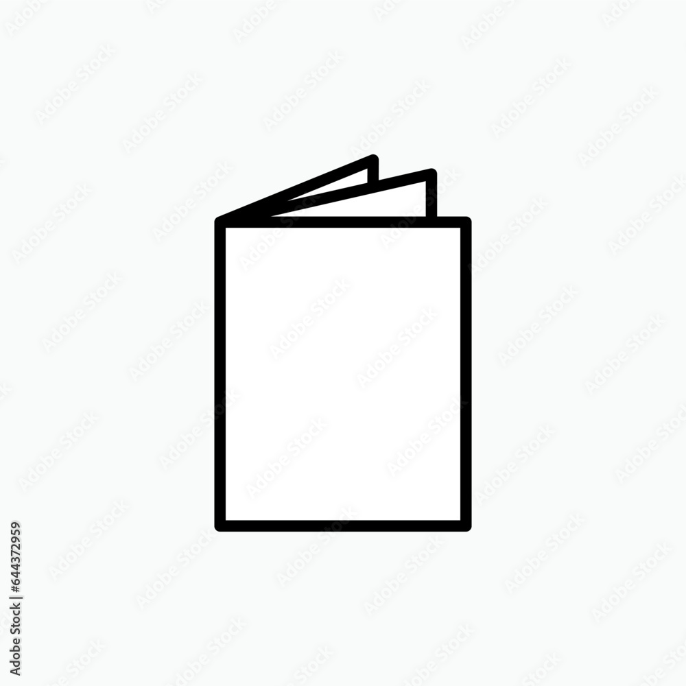 Book Icon. Science Symbol - Vector Logo Template. Book Icon. Science Symbol - Vector Logo Template.