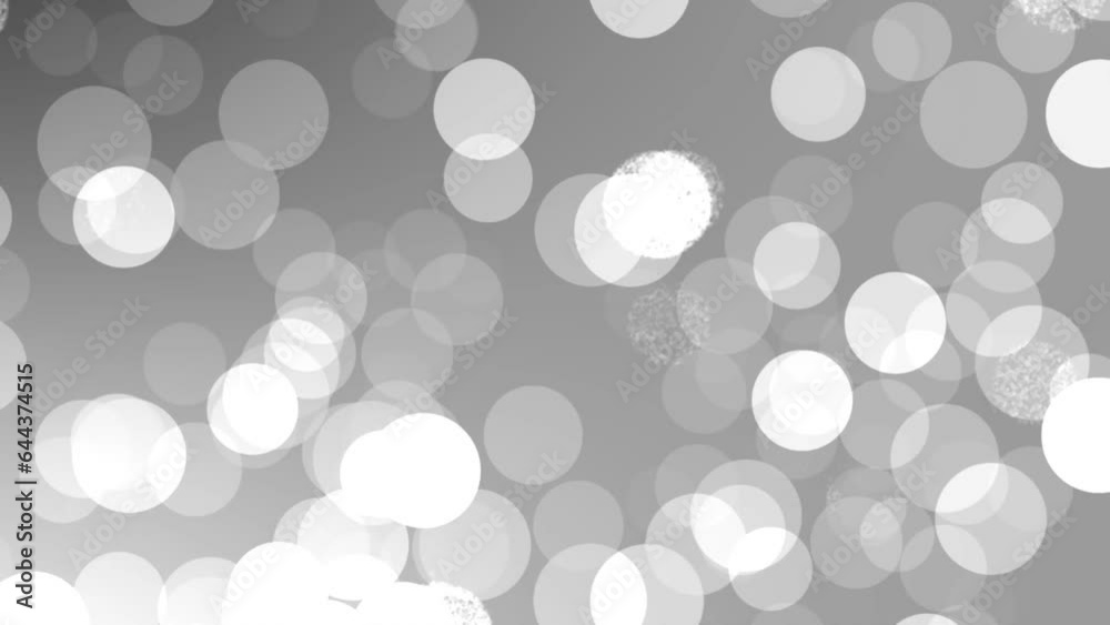 Bokeh background video (monochrome) Bokeh background video (monochrome)