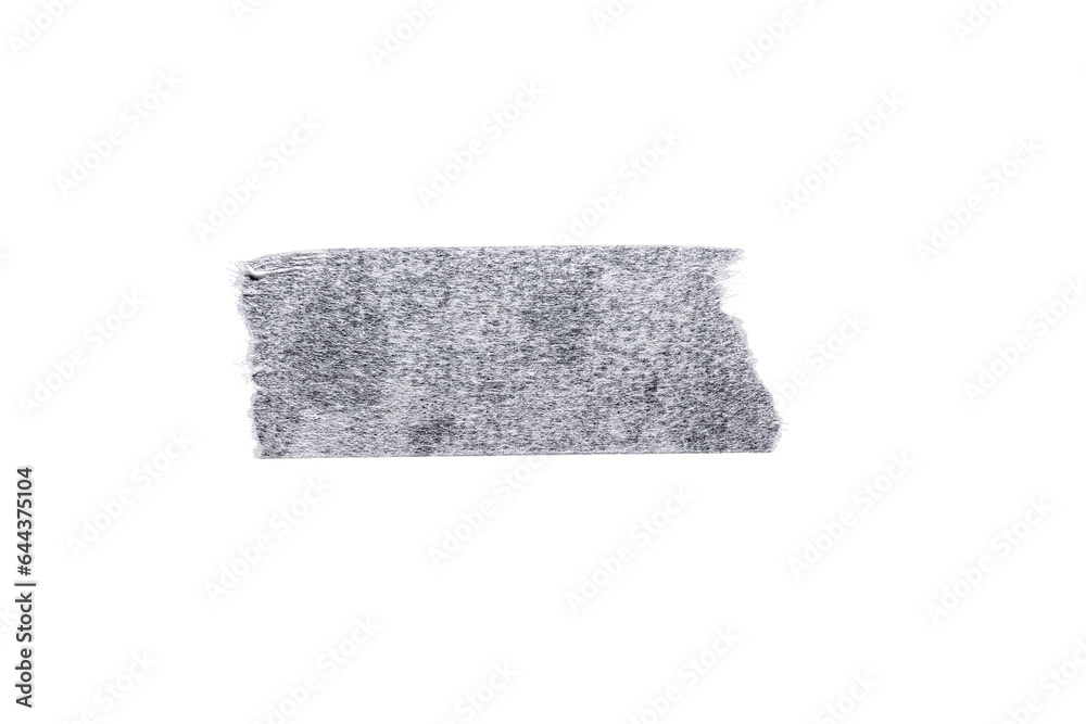 Obraz premium Isolated White Paper Tape Overlay Texture. Adhesive Sticky Tape PNG Files