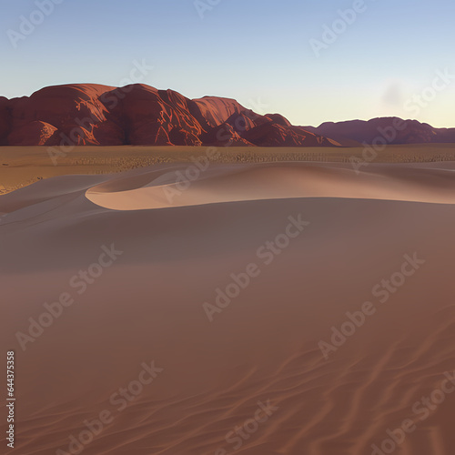 sand dunes in the desert