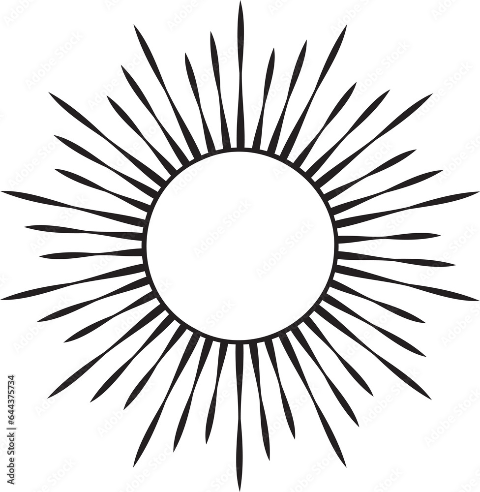 Sun and Moon celestial mystic esoteric magic elements . Sun and Moon celestial mystic esoteric magic elements .