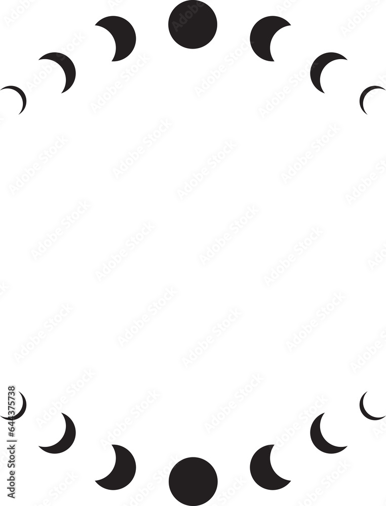 Sun and Moon celestial mystic esoteric magic elements . Sun and Moon celestial mystic esoteric magic elements .