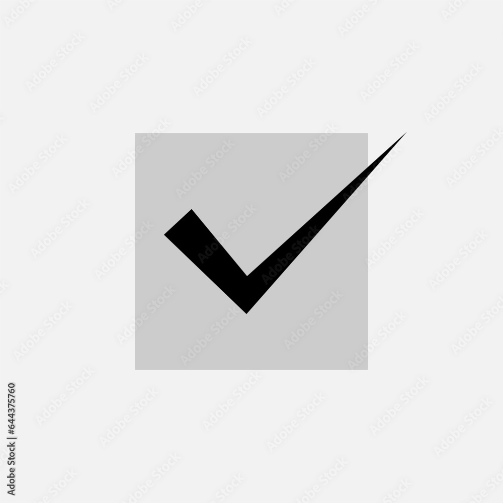 Check Mark Icon. Agree Symbol. Yes, Okay Signs - Vector Illustration for Design and Websites, Presentation or Application. Check Mark Icon. Agree Symbol. Yes, Okay Signs - Vector Illustration for Design and Websites, Presentation or Application.
