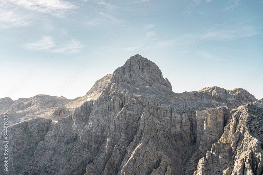 triglah north wall landscape in the julian alps, kredarica triglah north wall landscape in the julian alps, kredarica