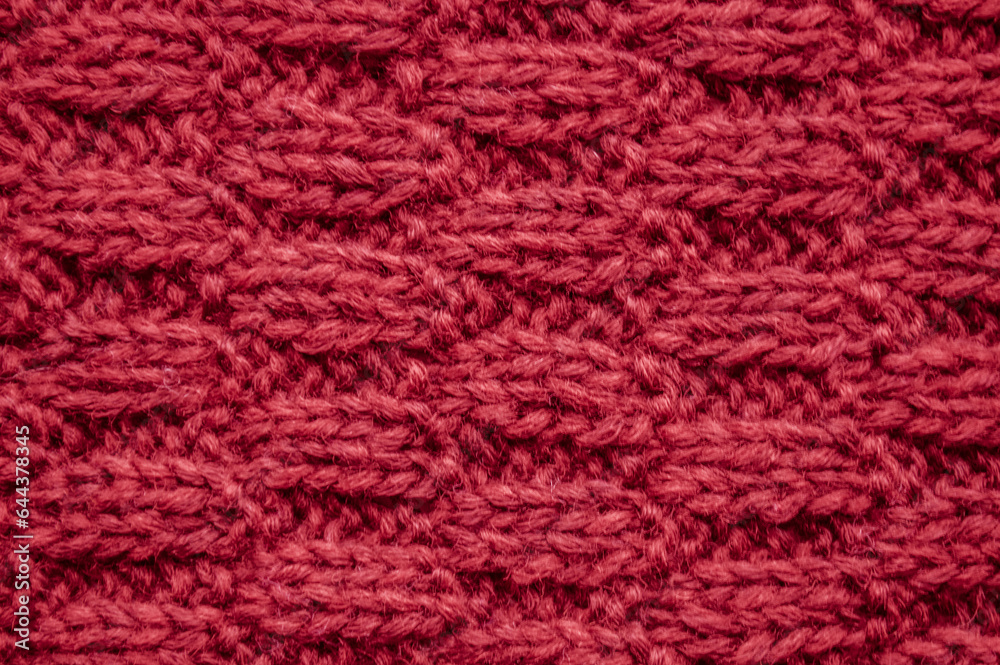 Handmade knit texture with macro weave threads. Handmade knit texture with macro weave threads.