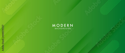 Abstract background with green gradient for banners and business templates