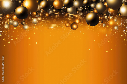 Colorful bright new year and holiday background