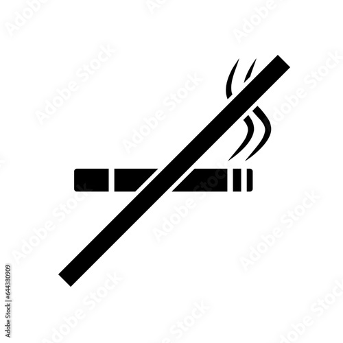 no smoking sign, no smoking icon photo