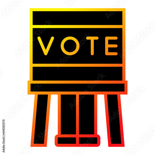 Voting Booth Icon