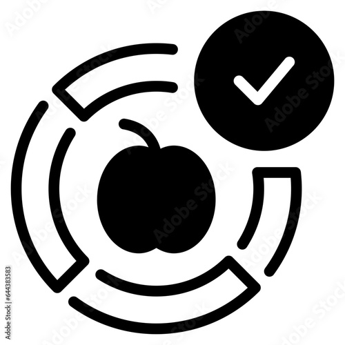 Super foods Selection Icon Illustration