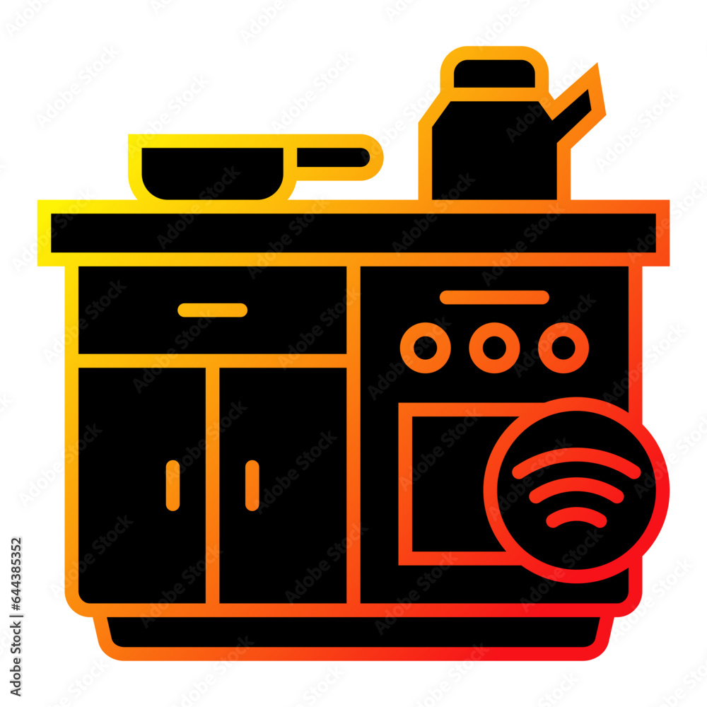 Smart Kitchen Icon Smart Kitchen Icon