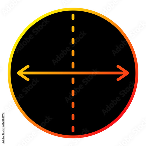 Diameter Icon