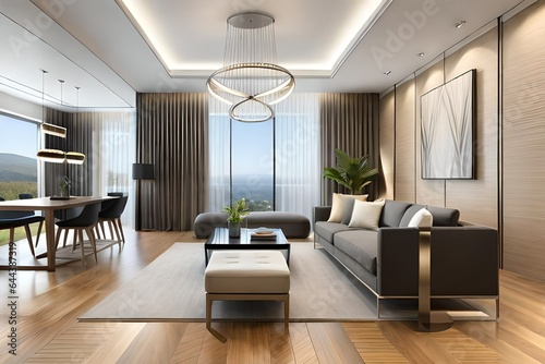  Elegant Living Room Interior Design  Harmonious Blend of Style and Comfort      