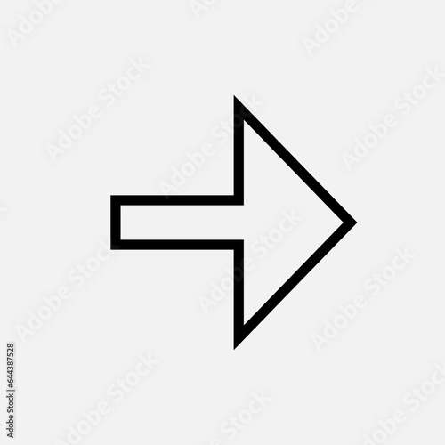 Right Arrow Button. Direction Icon. Guidance Symbol. Recommended Route - Vector. Free Download Right Arrow Button. Direction Icon. Guidance Symbol. Recommended Route - Vector. - GFXLoad