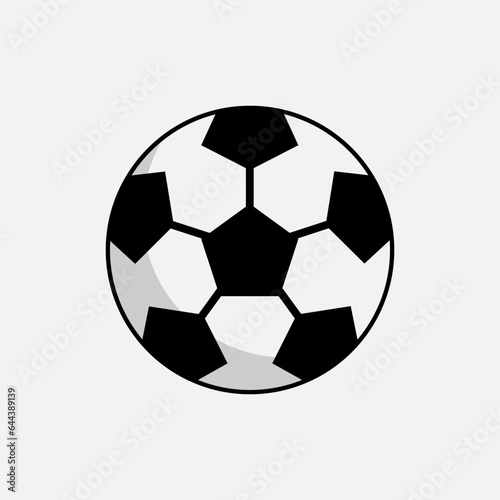 Soccer Ball Icon. Sport Element Symbol for Design  Presentation  Website or Apps Elements     Vector.