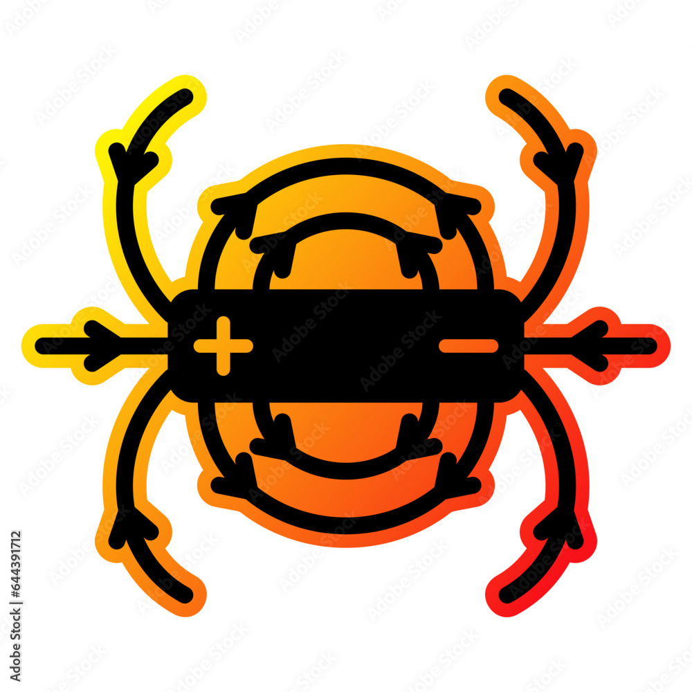 Magnetic field Icon