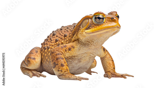 toad isolated on transparent background cutout